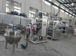 Hard candy making machine