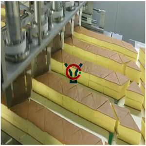 Automatic sponge cake swiss roll and layer cake machine production line