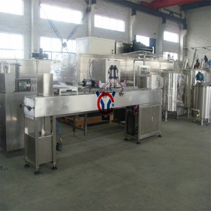 Fully Automatic Pocky Sticks Finger Biscuit Chocolate Dipping and Coating Machine