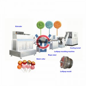 Ball Lollipop Forming Depositing And Die Forming Machine