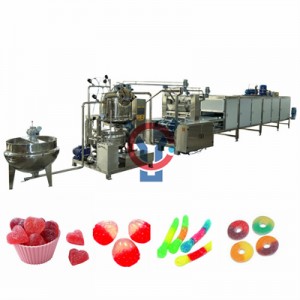 Automated Gummy Bear Candy Making Depositing Machine for Industrial Use